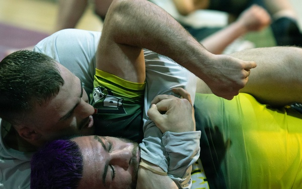 Mixed martial artists host event at Camp Bondsteel for KFOR troops
