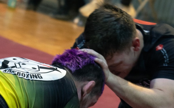 Mixed martial artists host event at Camp Bondsteel for KFOR troops