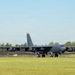 Lancer and Stratofortress Bombers depart for conditioning flight