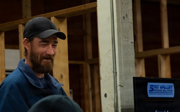 1st Special Forces Group (Airborne) Allied Trade Specialist receive HVAC training