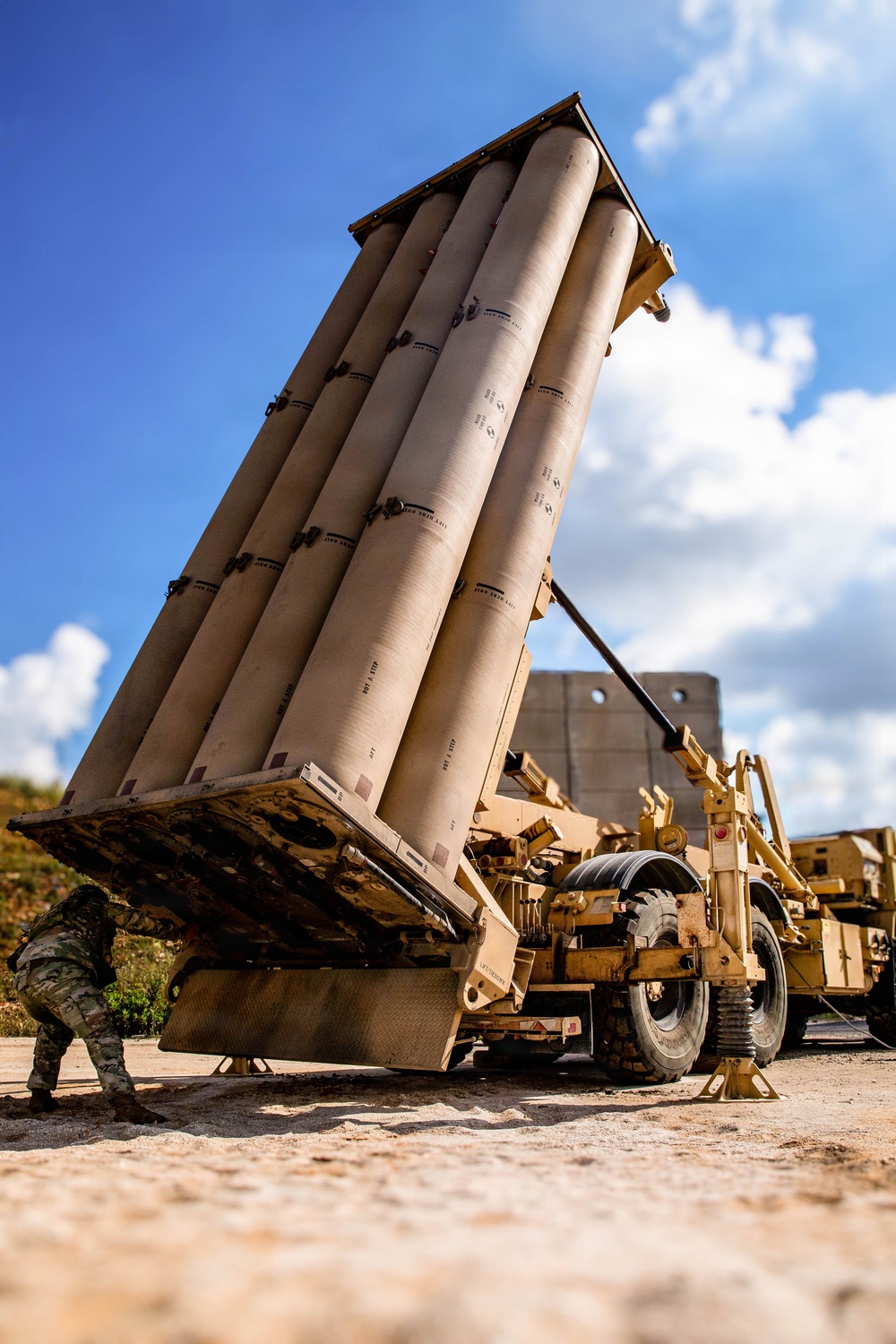 U.S. Army Soldiers Conduct Operations in the Middle East
