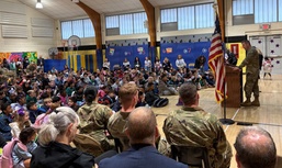 Honoring the unsung heroes: Military children celebrated at local elementary school