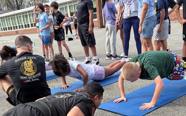Honoring the unsung heroes: Military children celebrated at local elementary school
