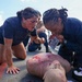 Mass casualty drill held on USS Lake Erie (CG 70)