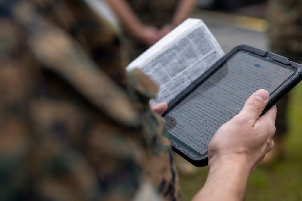 8th ESB Hosts Public Prayer for National Day of Prayer