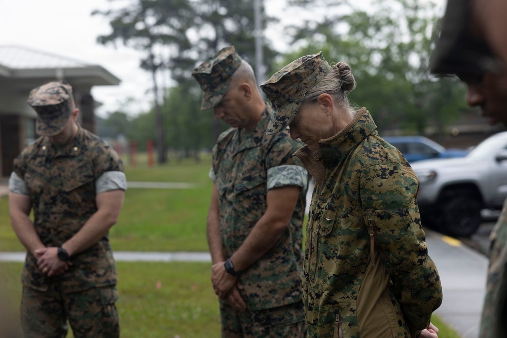 8th ESB Hosts Public Prayer for National Day of Prayer