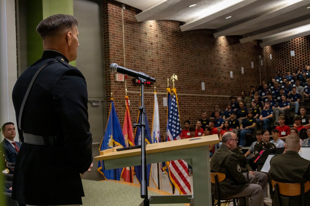 Marines attend Wichita Our Community Salutes Ceremony
