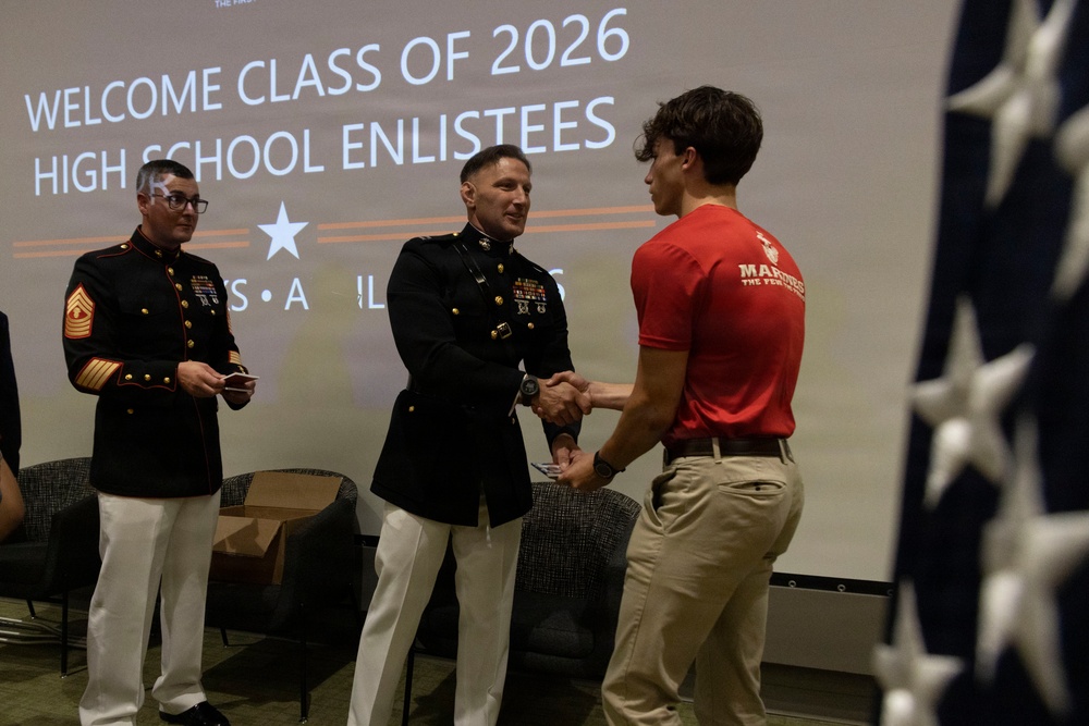 Marines attend Wichita Our Community Salutes Ceremony