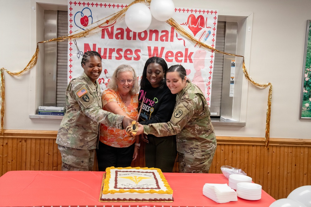 Lt. Col. Joanna Bailey Honors Nursing Staff During Nurses Week Celebration
