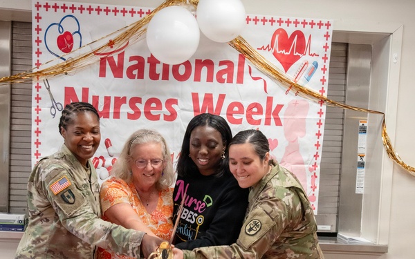 Lt. Col. Joanna Bailey Honors Nursing Staff During Nurses Week Celebration