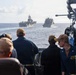 USS Lake Erie (CG 70) conducts a replenishment-at-sea with USNS Robert E. Peary (T-AKE 5)