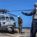 Flight quarters on USS Lake Erie (CG 70)