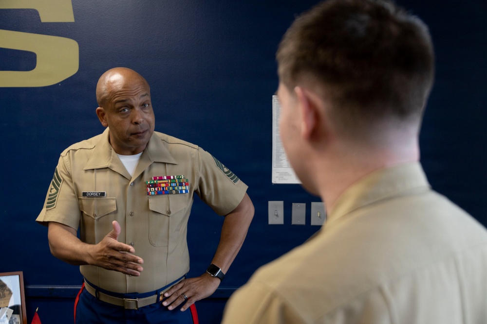 MCRC Sgt. Maj. visits RS Oklahoma City