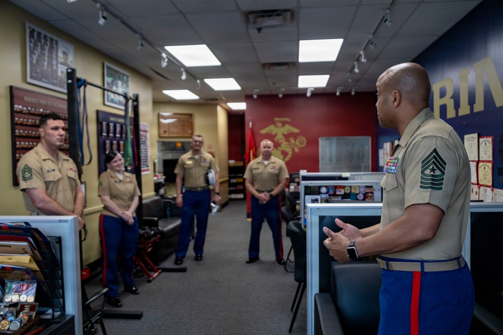 MCRC Sgt. Maj. visits RS Oklahoma City