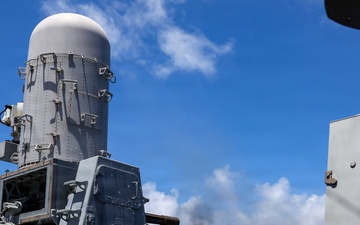 USS Lake Erie (CG 70) conducts CIWS live-fire