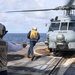 Flight operations on USS Lake Erie (CG 70)