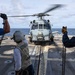 Flight operations on USS Lake Erie (CG 70)
