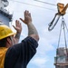 USS Lake Erie (CG 70) conducts a replenishment-at-sea with USNS Robert E. Peary (T-AKE 5)