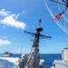 USS Lake Erie (CG 70) conducts a replenishment-at-sea with USNS Robert E. Peary (T-AKE 5)