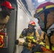Damage control evolution onboard USS Lake Erie (CG 70)