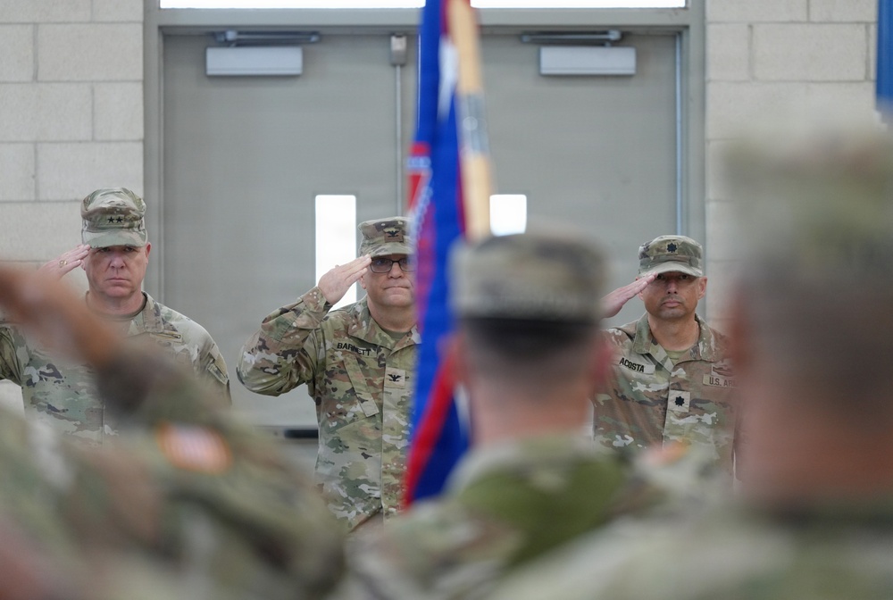 Louisiana National Guard Recruiting and Retention Battalion Conducts Change of Command Ceremony
