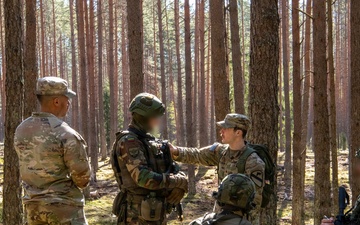 U.S. Soldiers Support Week 3 of Lithuanian Riflemen’s Union Leader VALEX