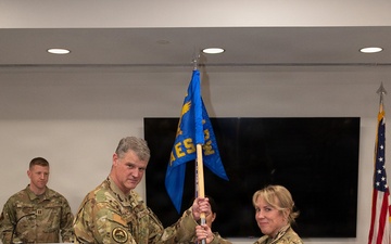 Lt. Col. Lambert assumes command of the 914th AES