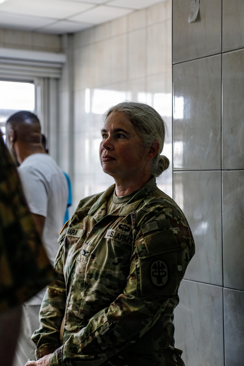 AL26 MEDREX DVs tour 37th Military Hospital, Ghana