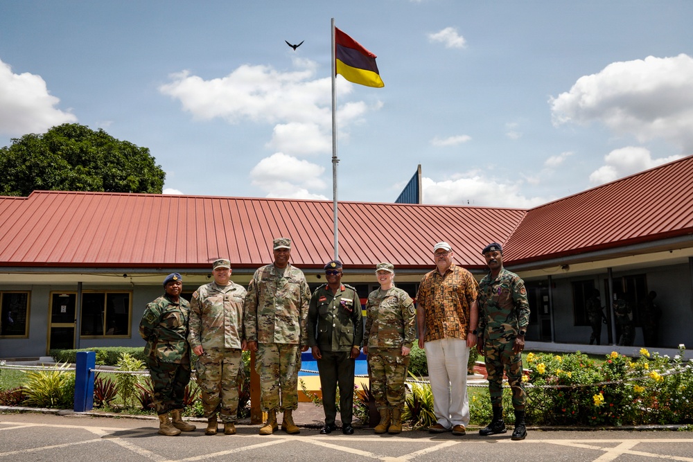 AL26 MEDREX DVs tour 37th Military Hospital, Ghana