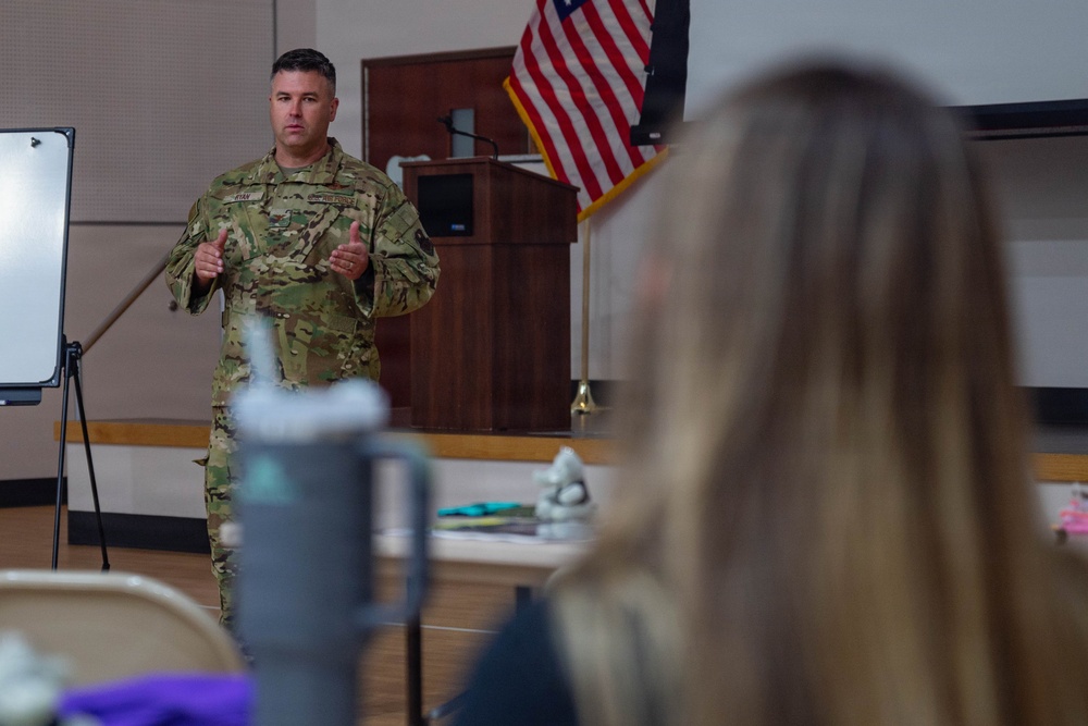 Bloom 365 Class Gets Briefed by Col. Ryan