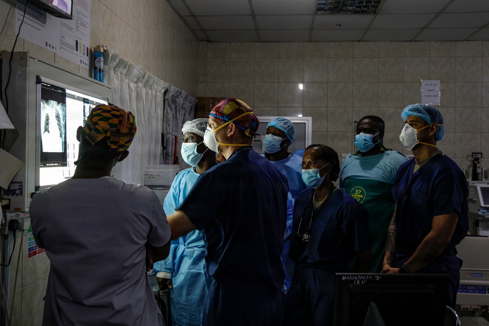 US, Ghana work together in ICU care during AL26 MEDREX