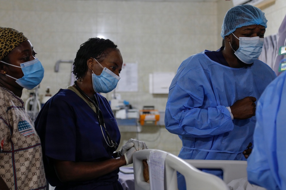 US, Ghana work together in ICU care during AL26 MEDREX