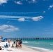 Thunderbirds perform during Gulf Coast Salute Air Show
