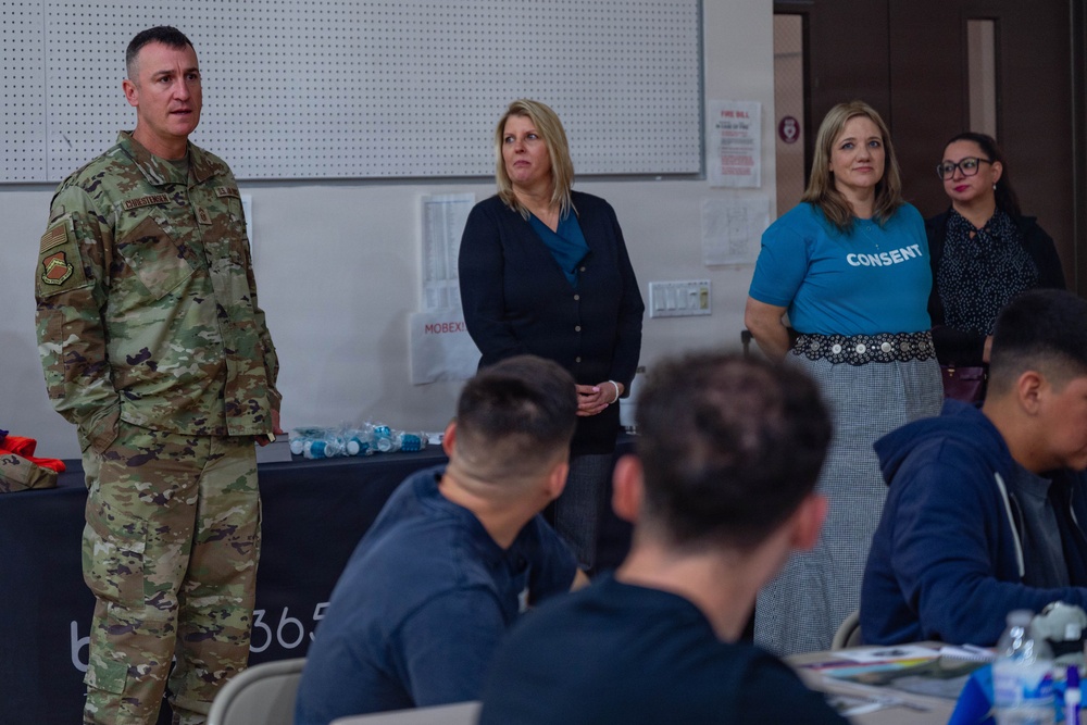 Bloom 365 Class Gets Briefed by Col. Ryan