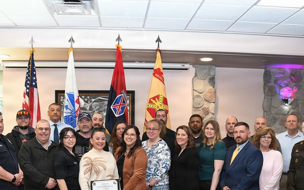 Fort Drum honors high performers during Civilians of the Quarter ceremony