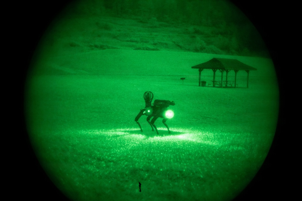 Region 2 Best Warrior Spot the Robotic Dog