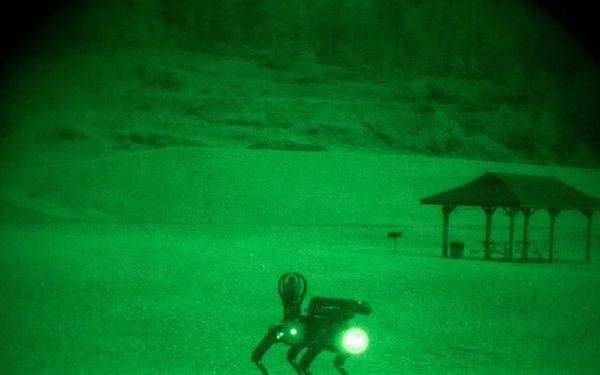 Region 2 Best Warrior Spot the Robotic Dog