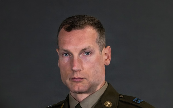Region II Best Warrior Competitors pose for dress portraits