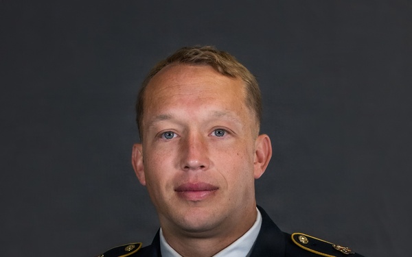 Region II Best Warrior Competitors pose for dress portraits