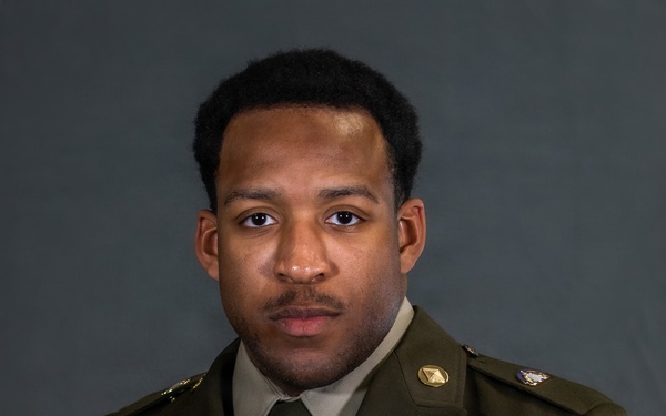 Region II Best Warrior Competitors pose for dress portraits