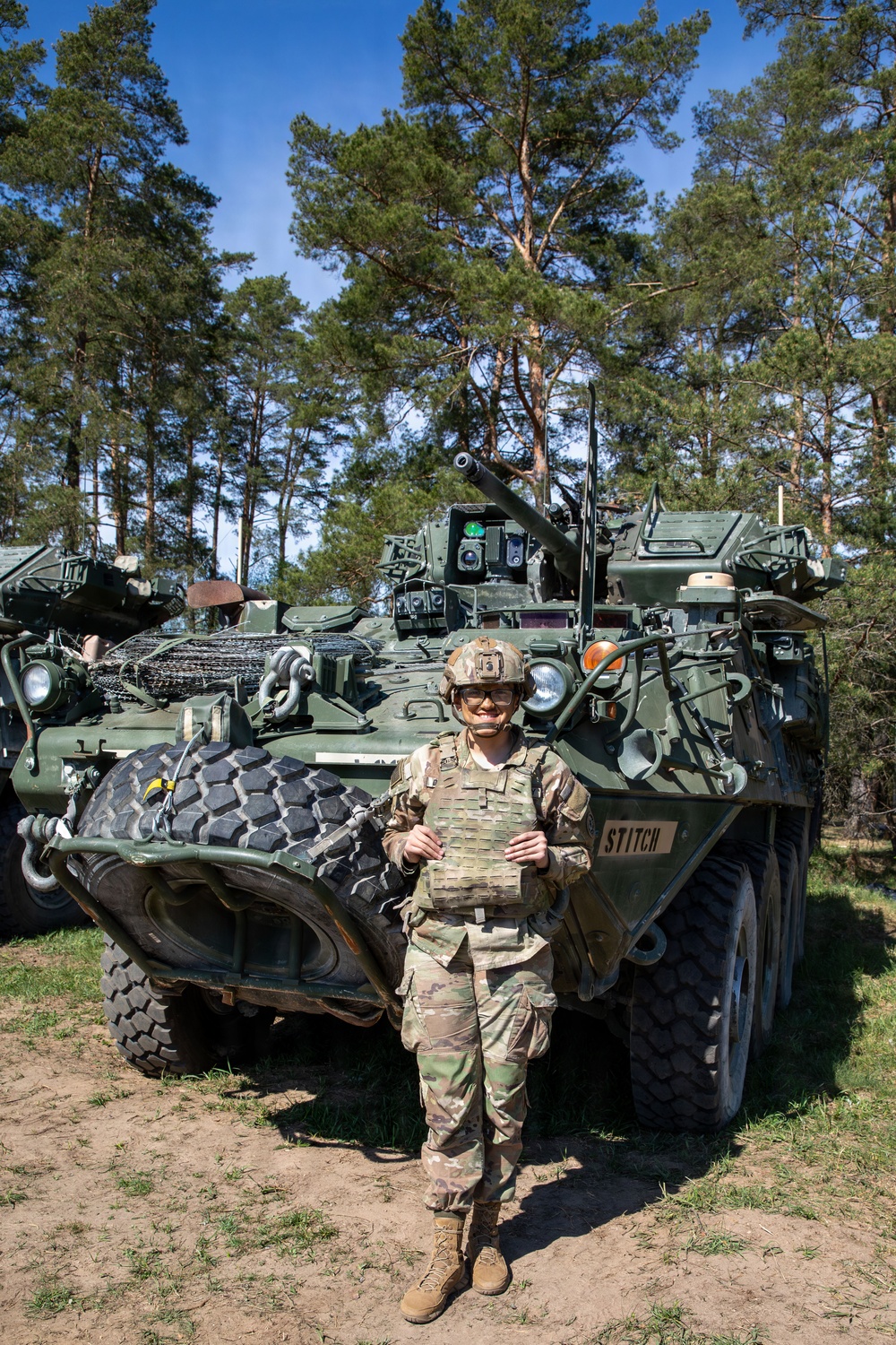 U.S. Army Spc. Amaya Dejesus portrait