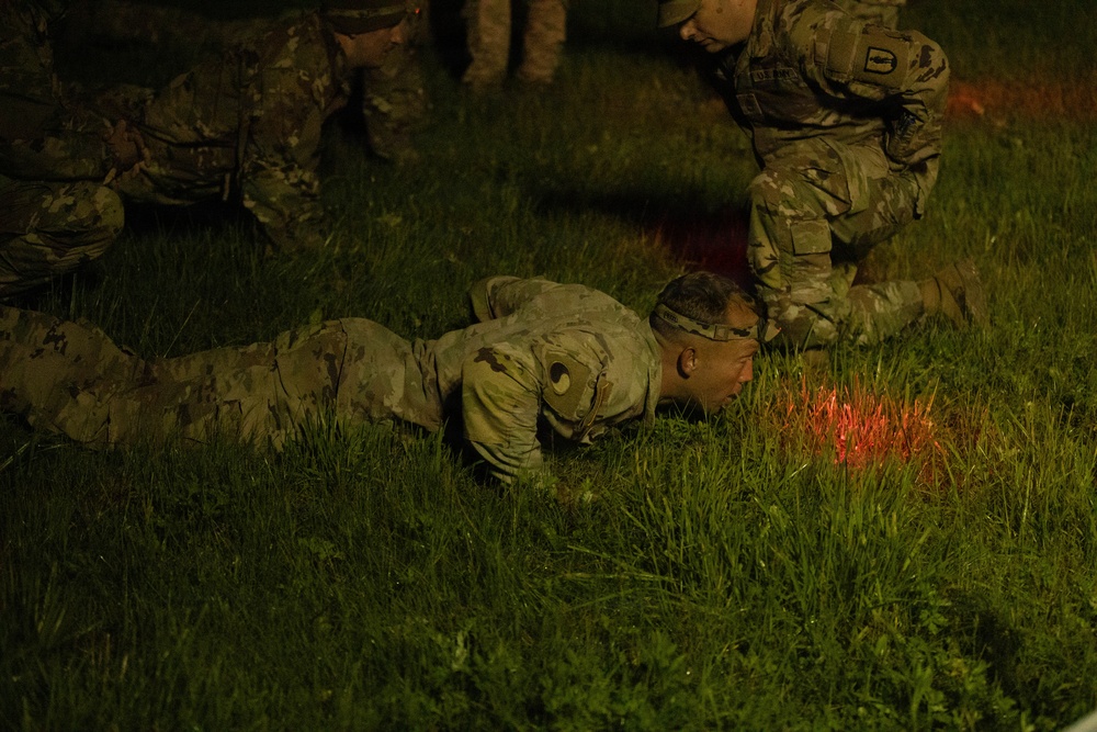 Finalists from Delaware, Maryland, Pennsylvania, Virginia, Washington, D.C., and West Virginia participate in the Region II Best Warrior Competition at Camp Dawson in Kingwood, West Virginia, May 4-7, 2026.