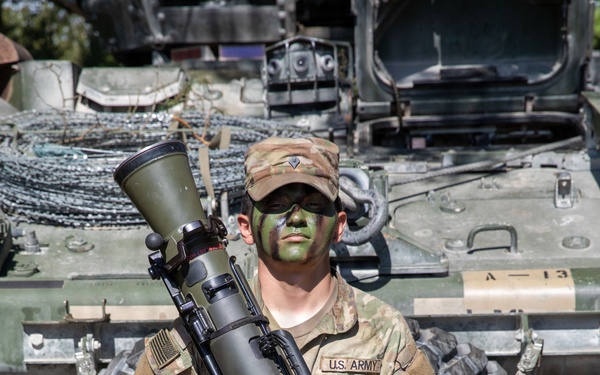 U.S. Army Spc. Francisco Hernandez portrait