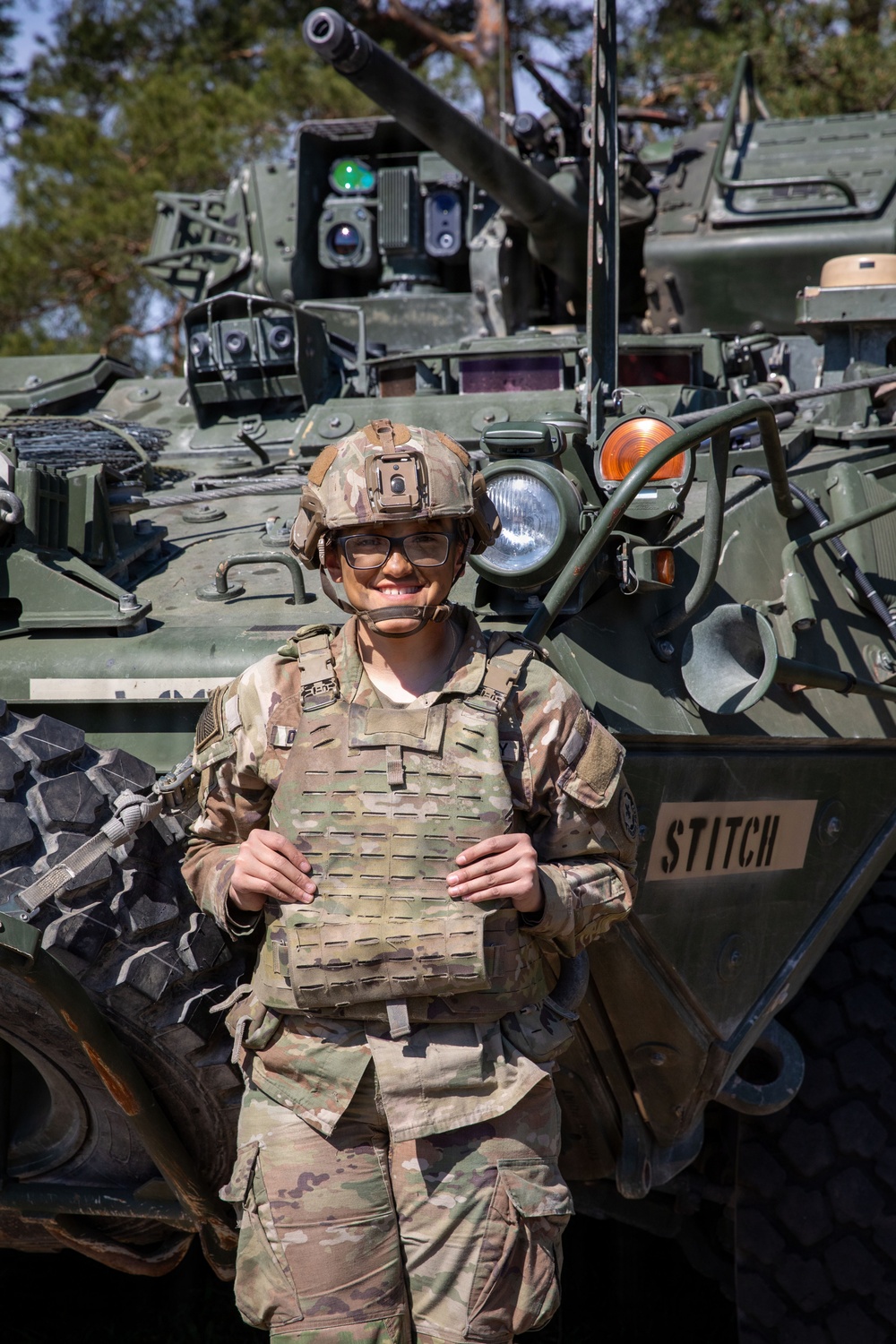 U.S. Army Spc. Amaya Dejesus portrait