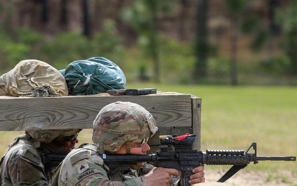 3rd Corps Sustainment Command Soldiers conduct defensive live-fire exercise at Fort Bragg