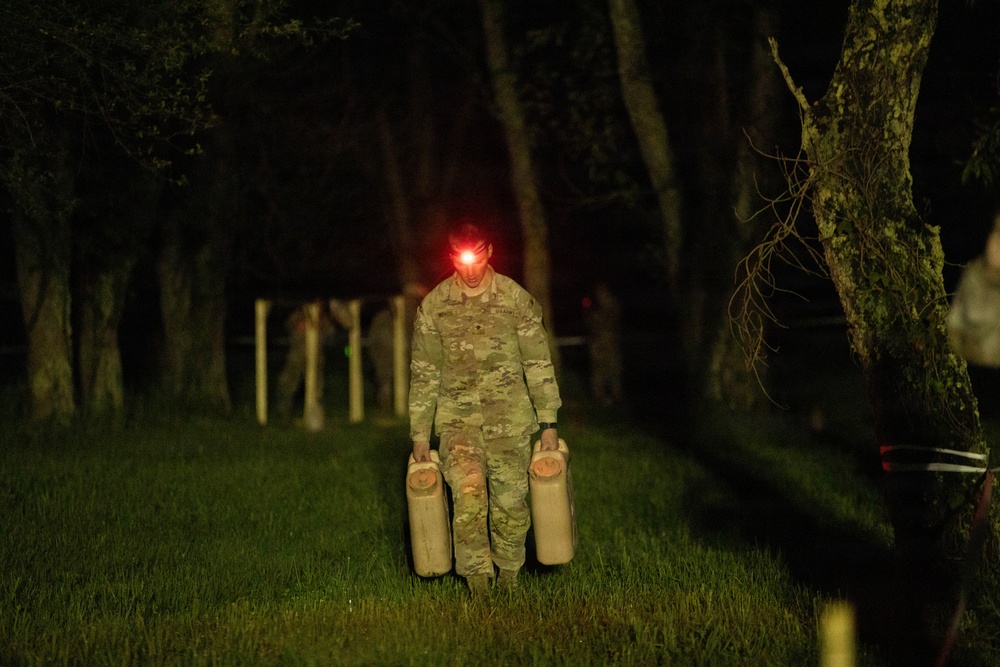 Finalists from Delaware, Maryland, Pennsylvania, Virginia, Washington, D.C., and West Virginia participate in the Region II Best Warrior Competition at Camp Dawson in Kingwood, West Virginia, May 4-7, 2026.