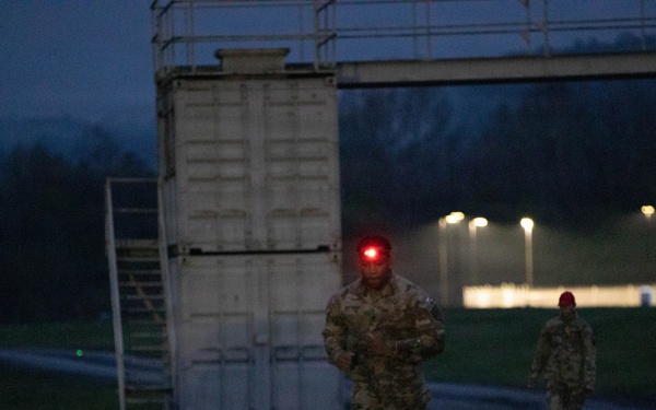 Finalists from Delaware, Maryland, Pennsylvania, Virginia, Washington, D.C., and West Virginia participate in the Region II Best Warrior Competition at Camp Dawson in Kingwood, West Virginia, May 4-7, 2026.