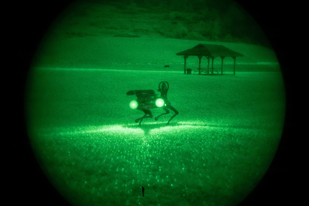 Region 2 Best Warrior Spot the Robotic Dog