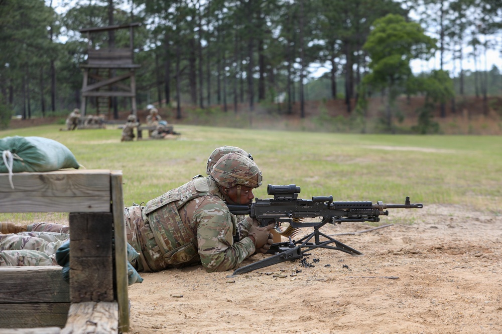 3rd Corps Sustainment Command Soldiers conduct defensive live-fire exercise at Fort Bragg