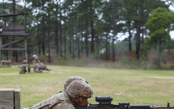 3rd Corps Sustainment Command Soldiers conduct defensive live-fire exercise at Fort Bragg